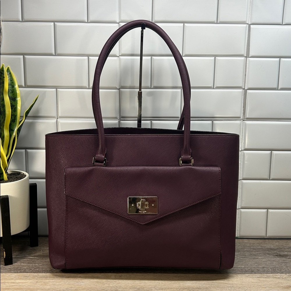 Kate Spade Purple Tote Bag
